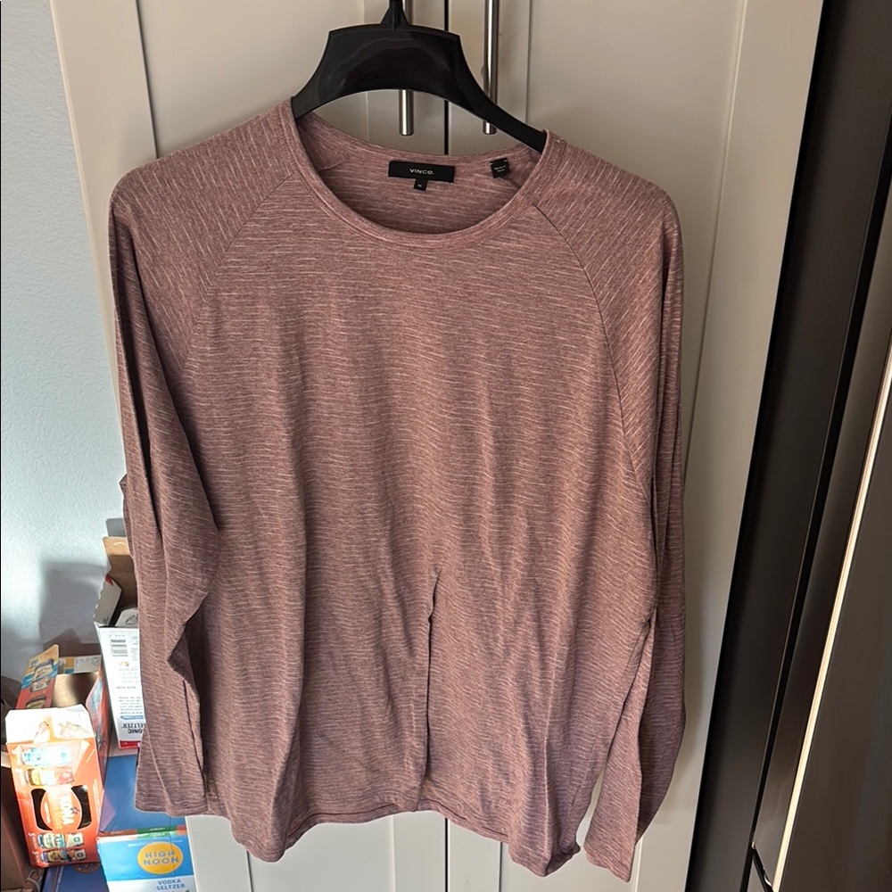 Lightweight long sleeve tee from Vince
